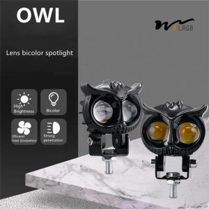 40000H Waterproof LED Motorcycle Lights Laser Motorcycle Fog Lamps