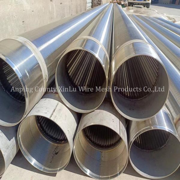 #118 Profile Wire Continuous Slot Johnson wire Screen Basket for API Thread Connection