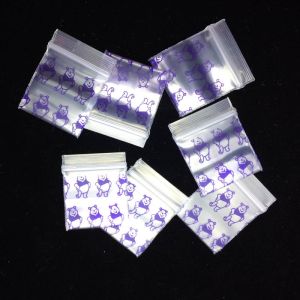 Resealable Seal Magic Mini Plastic Zipper Bags Customized Design