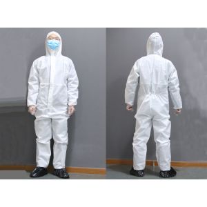 Disposable medical isolation clothing anti-virus clothing disposable one-piece