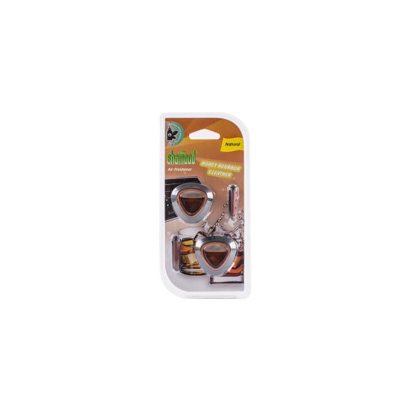 Buy Honey Bourbon Leather Smell ODM Membrane Air Freshener at wholesale prices