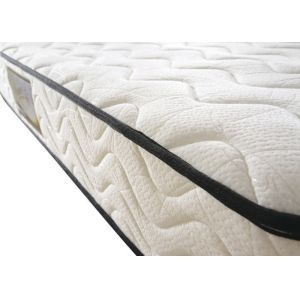 Portable Tight Top Mattress , Beautiful Knitted Fabric Pattern Roll Up Foam
