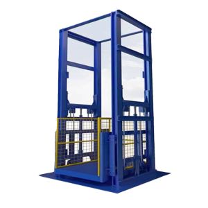 2000kg-5000kg Hydraulic Cargo Lift Four Post Industrial Goods Lift