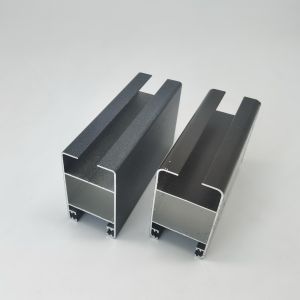 Silver Anodized Window Aluminium Profile