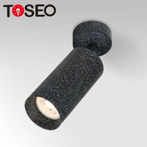 Adjustable Pure Aluminum Modern Ceiling Spotlight Gu10 Surface Mounted Cob