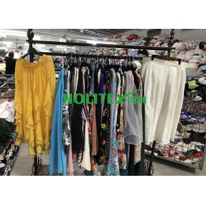 Fashionable Used Womens Clothing Japanese Style Ladies Silk Skirts For Summer