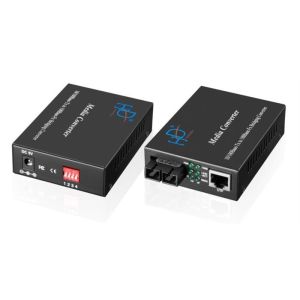 Quality Single Mode Fiber Ethernet Media Converter 10/100Mbps Power Consumption for sale