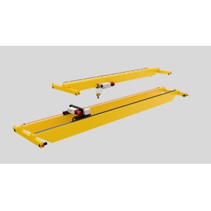 European Style Double Girder Overhead Traveling Crane Capacity 15t Warehouse