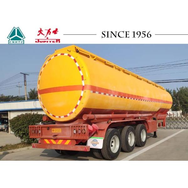 Buy 40000 Liters Fuel Tanker Trailer 3 Axles Gasoline Transporting at wholesale prices