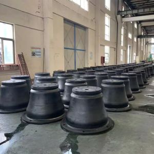 PIANC Marine Dock Fenders And Bumpers Hyper Omega Durable Berthing