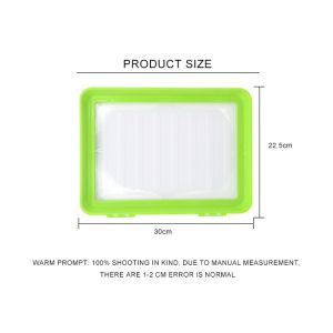 PP TPU Stackable Food Trays Reusable For Food Preservation