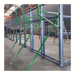 Insulated Concrete Forms EPS BuildBlocks ICF Wall Construction Steel Bracing for