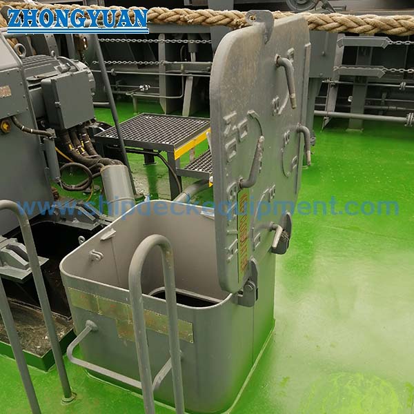 CB/T 3728 Type B Weathertight Small Steel Hatch Cover with 4 Dogs Marine Outfitting
