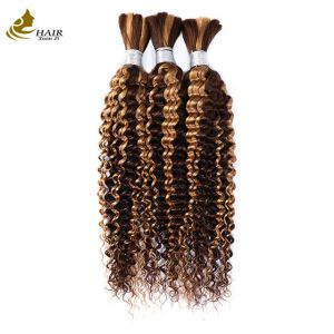 China Brazilian Human Braiding Hair Bulk Human Hair For Braiding on sale