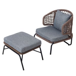 Woven Rope Outdoor Leisure Chairs