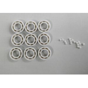 693ce 3 X 8 X 4 Zirconia Ceramic Ball Bearings Rust Resistance For Fishing Reel