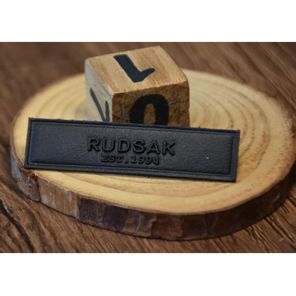 Buy Printed Silicone Logo Jeans Leather Patches Custom For Clothing at wholesale prices