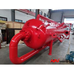 H2S Resistant Steel Vertical Mud Gas Separator Dia 1400mm 300m3/H