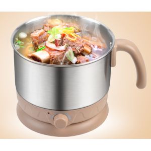 Mini 1.5L Capacity Multifunction Electric Pot Shut Off Automatically Safety Use