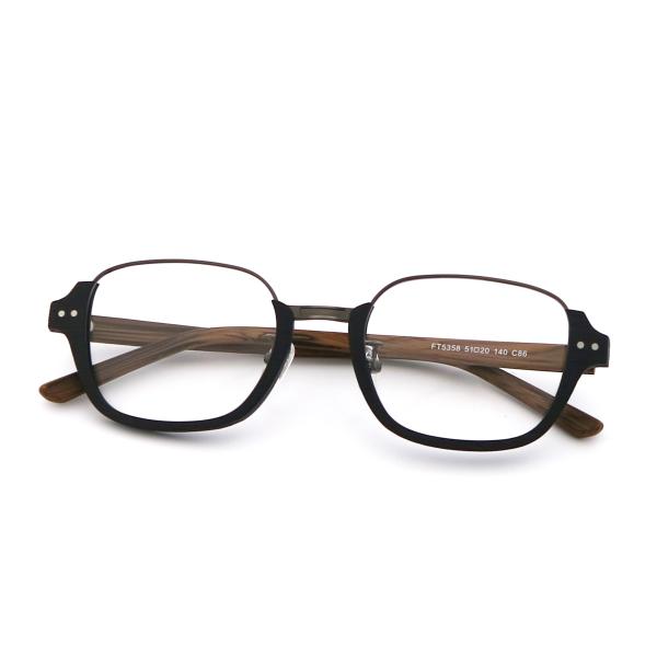 Buy Latest Styles Polygons Full-rim Frame Acetate Optical Frames MR 5358 at wholesale prices