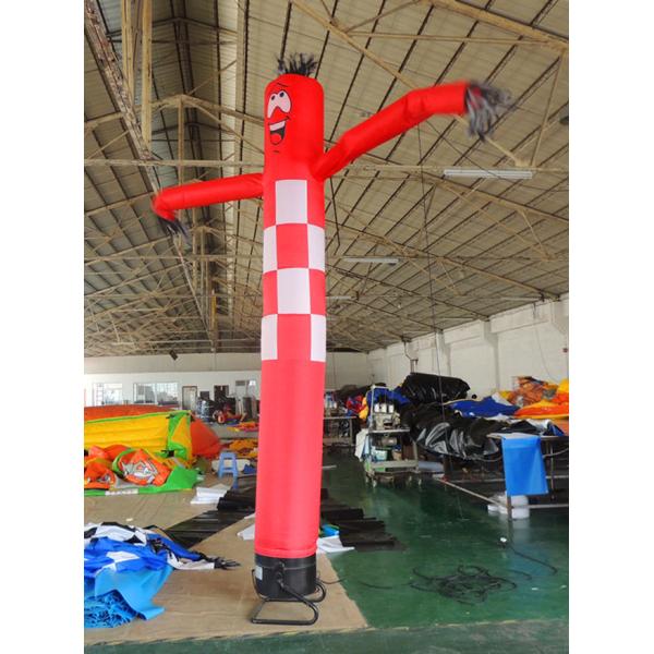 Red PVC Or Oxford Cloth Indoor Inflatable Bouncer Inflatable Doll For Holiday Decorations