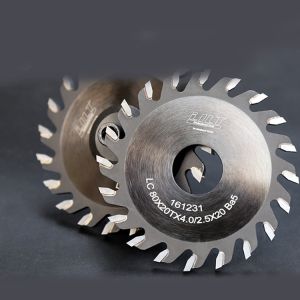 Durable V Groove Circular Saw Blade Sharpen 4.5 Inch TCT With Expansion Slot
