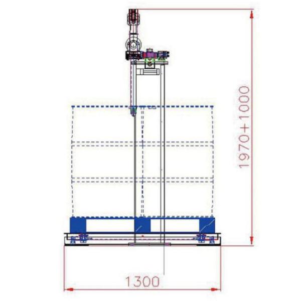 Submerged Explosion Proof Rocker Type Filling Scale 200L