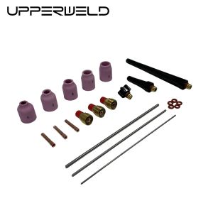Pink UPPERWELD 27PCS TIG Welding Torch Accessories 53N Series Ceramic Nozzle TIG