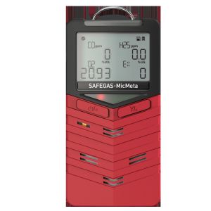 Quality Portable Multi Gas Detector Fast Response 4 in 1 Detector O2 H2S CO LEL Data Logging for sale