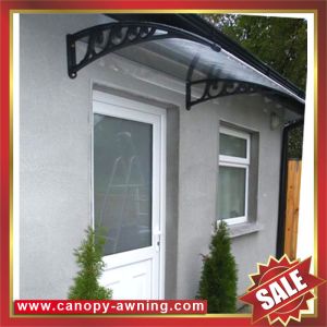 excellent waterproofing wind resistance DIY pc polycarbonate awning canopies