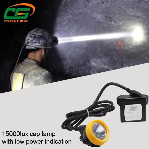 Buy Safety 1w Led Mining Cap Lamp Rechargeable 15000lux High Brightness at wholesale prices