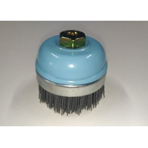 Durable 3 inch Nylon Abrasive Cup Brush for Removing Paint and Corrosion
