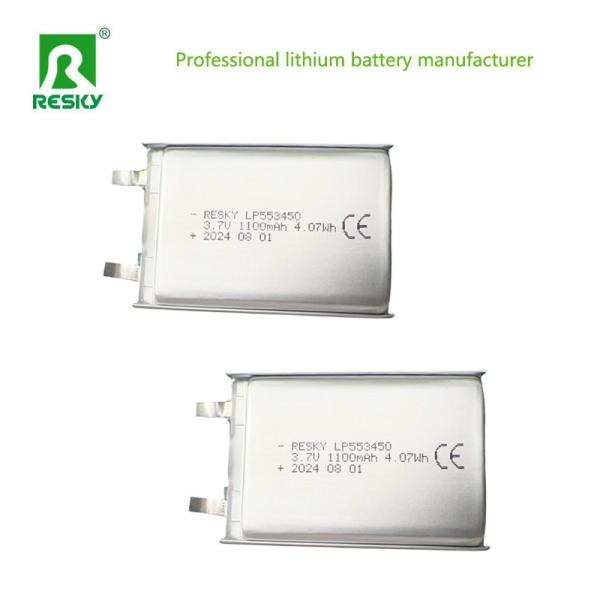 Rechargeable Lithium Polymer Battery Cell 523450 553450 603450 Lipo Battery