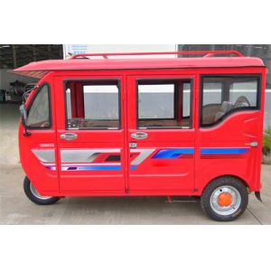 Passenger Closed Cabin Tricycle Closed Electric Tricycle For Adults 3 Wheel