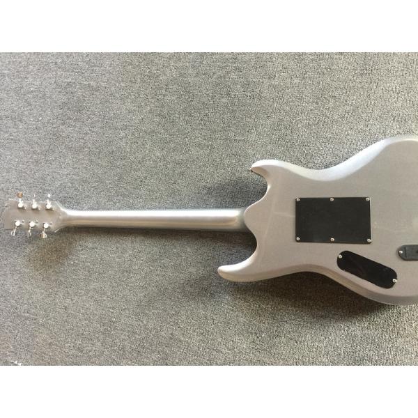 Top quality factory custom Silver Powder Mirror Panel High Quality Guitar/Anmiyue China Electric Guitar