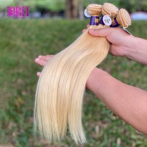 Silky Straight 30" 613 Blonde Malaysian Hair Extension