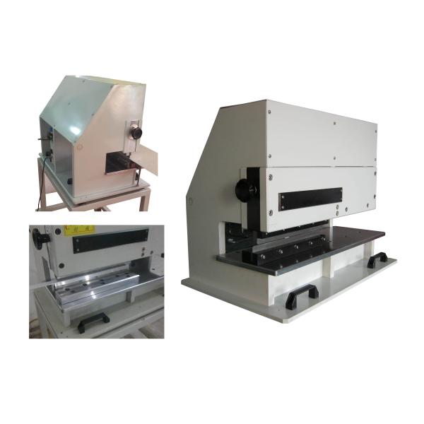 Pneumatically Driven FR4 PCB Separator Machine , Motorized PCB Depaneling