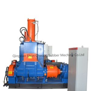 Rubber And Plastic Closed Kneading Machine / Rubber Kneader