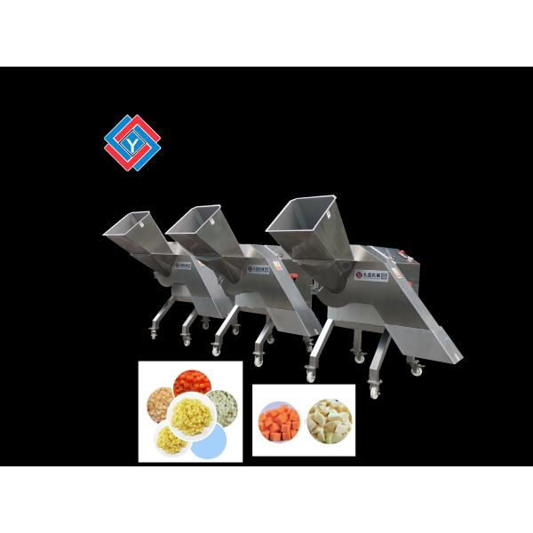Buy 2t/Per Hour Fruit Papaya Pumpkin Vegetable Dicer Machine at wholesale prices