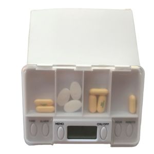 Best selling medical timer weekly medication box dispenser electronic pill