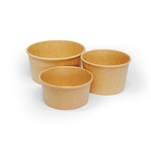 Compostable sugarcane bagasse paper bowl fast food packaging outer box