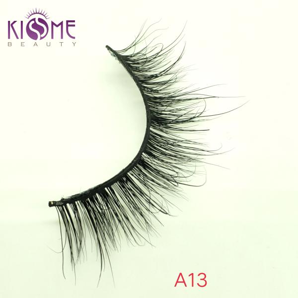 Curl Luxury Mink Lashes Natural Black Siberian Mink Fur Eyelashes For Bridal