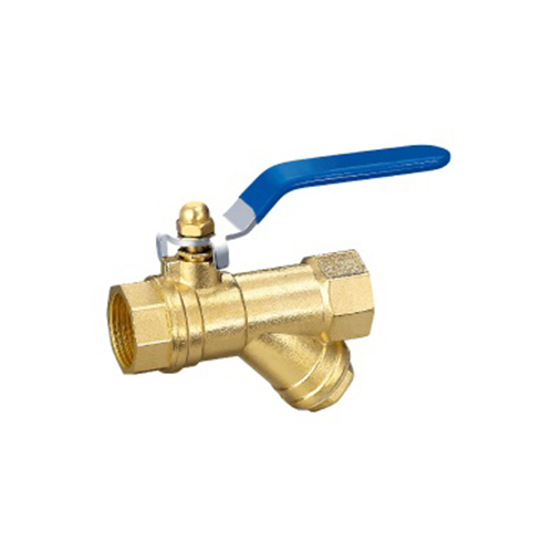 1/2 Inch Brass 600 Wog Ball Valve With Strainer Female And Male Threaded With Drain 1/2”-1"(600WOG, 150WSP)