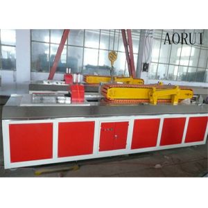Faux Kitchen Plastic Profile Machinery Decorative Wood Plastic Production Line