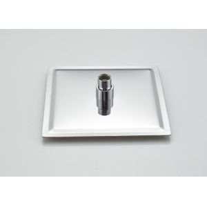 Super Thin Square Rainfall Modern Shower Fixtures , Chrome Shower Fixtures