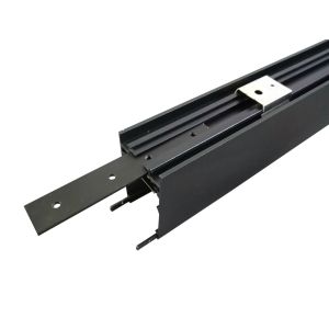 Quality K&amp;C Black Extruded 77mm LED Magnetic Track Light for sale
