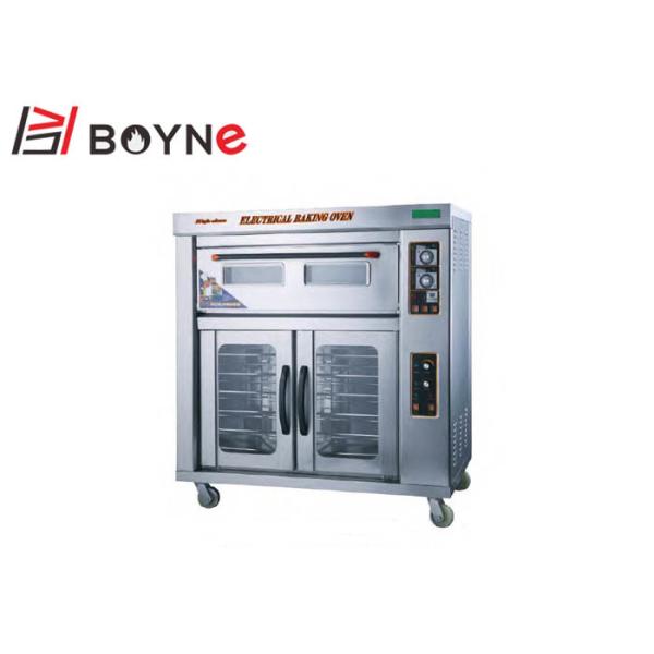 Electric Bread Commercial Kitchen Proofer Single Deck Twelve Trays Temperature