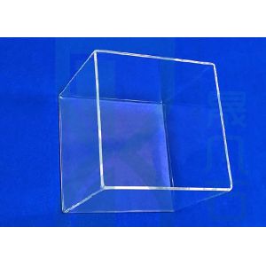 High Temperature Resistant Quartz Glass Urn Cleaning Tank Box SIO2