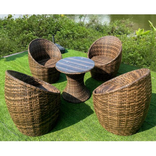 Environmental Protection Outdoor Furniture Set Chairs Table Dining Rattan Set