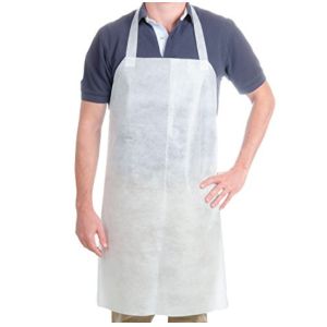 Quality Polypropylene Nonwoven Disposable Medical Aprons , Disposable Kitchen Aprons for sale